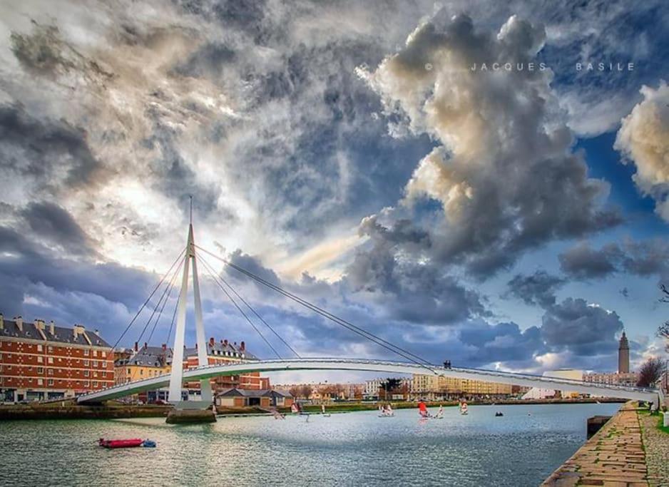 Appartement Perret Vue Sur Mer Le Havre Dış mekan fotoğraf